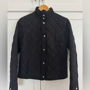 Lauren Ralph Lauren Black Quilted Jacket PM